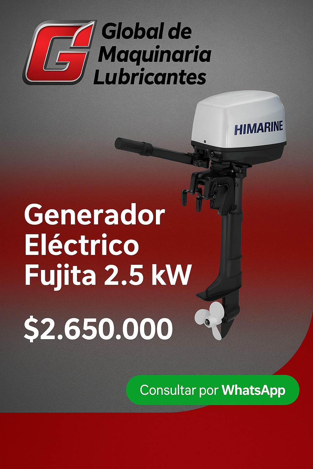Generador Eléctrico 3kW